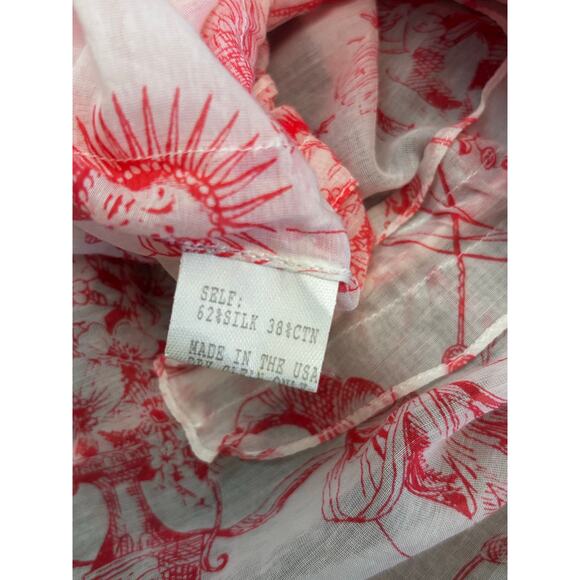 Designer Carolina Herrera spring 2014 collection toile Marilyn Monroe top blouse - Picture 7 of 13